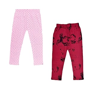 indi weaves girls39 regular fit capris pack of 2