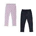 indi weaves Girls' Regular Fit Capris (Pack of 2)