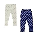 indi weaves Girls' Regular Fit Capris (Pack of 2)