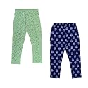 indi weaves Girls' Regular Fit Capris (Pack of 2)