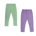 indi weaves Girls' Regular Fit Capris (Pack of 2)