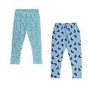 indi weaves Girls' Regular Fit Capris (Pack of 2)