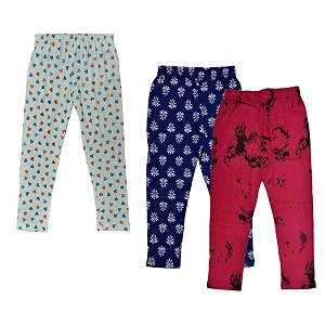 indiweaves girls39 regular fit capris pack of 2