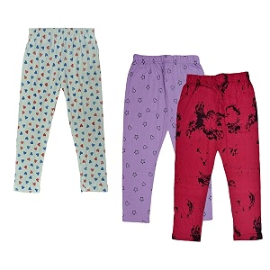 indiweaves girls39 regular fit capris pack of 2