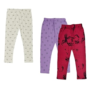 indiweaves girls39 regular fit capris pack of 2