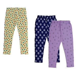indiweaves girls39 regular fit capris pack of 2