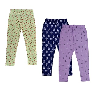 indiweaves girls39 regular fit capris pack of 2