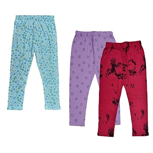 indiweaves girls39 regular fit capris pack of 2