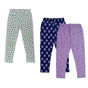 indiweaves girls39 regular fit capris pack of 2