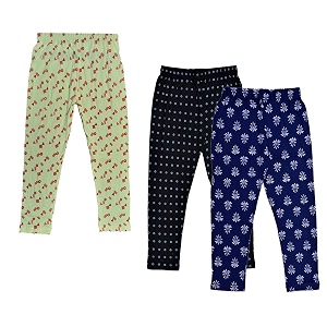 indiweaves girls39 regular fit capris pack of 2