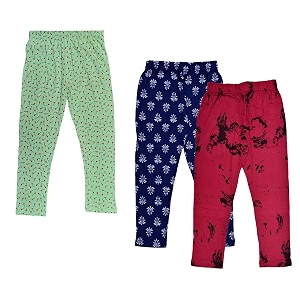 indiweaves girls39 regular fit capris pack of 2