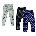 IndiWeaves Girls' Regular Fit Capris (Pack of 2)