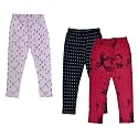 IndiWeaves Girls' Regular Fit Capris (Pack of 2)