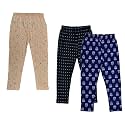 IndiWeaves Girls' Regular Fit Capris (Pack of 2)