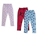 IndiWeaves Girls' Regular Fit Capris (Pack of 2)