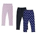 IndiWeaves Girls' Regular Fit Capris (Pack of 2)