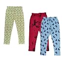 IndiWeaves Girls Regular Fit Capris(Pack of 3) (71800-091078-IW-Y-P3-34_Sky Blue, Magenta &amp; Lemon Yellow_11-12 Years)