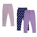 IndiWeaves Girls Regular Fit Capris(Pack of 3) (71800-111276-IW-Y-P3-26_Purple, Blue &amp; Purple_4-5 Years)