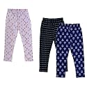IndiWeaves Girls' Regular Fit Capris (Pack of 2)