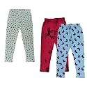 IndiWeaves Girls' Regular Fit Capris (Pack of 2)