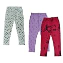 IndiWeaves Girls' Regular Fit Capris (Pack of 2)