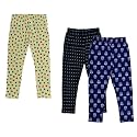 IndiWeaves Girls' Regular Fit Capris (Pack of 2)