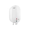 Indo Aura 3 Litres Instant water heater (Geyser) with 4 Layer Safety | 3000 W heating element | Rust proof body | 2 Years Product warranty | 5 years tank warranty | (White)