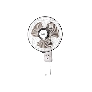 Indo Candy Wall Fan 16 Inch Black