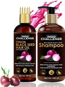 indo challenge anti hairfall combo kit for healthy hair growth 1 items in the set