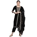INDO ERA Women Embroidered Kurta Trouser With