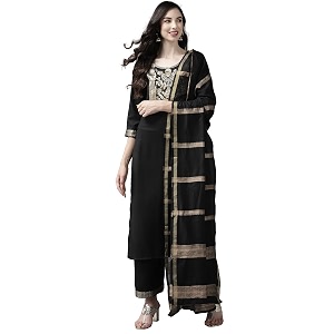 INDO ERA Womens Cotton Blend Yoke Design