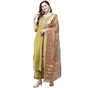 INDO ERA Women39s Cotton Blend Organza amp