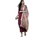 INDO ERA Women39s Cotton Blend Organza amp