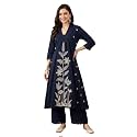 INDO ERA Women39s Cotton Blend Embroidered Thread