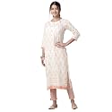 INDO ERA Women39s Cotton Straight Fit Floral