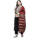 INDO ERA Women39s Cotton Blend Organza amp