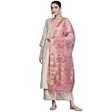 INDO ERA Women39s Cotton Blend Organza amp