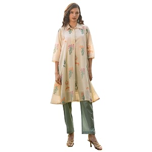 INDO ERA Womens Kurta Set Pure