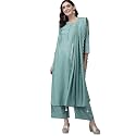 INDO ERA Women39s Polyester Solid Straight Kurta