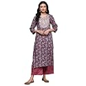 INDO ERA Women39s Viscose Blend Straight Fit