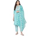 INDO ERA Women39s Printed Pure Cotton Kurta