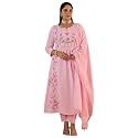 INDO ERA Women39s Pure Cotton Floral Embroidered