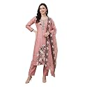 INDO ERA Women39s Silk Blend Paisley Embroidered