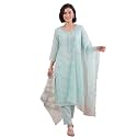 INDO ERA Women39s Silk Blend Straight Kurta