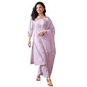INDO ERA Women39s Silk Blend Straight Kurta
