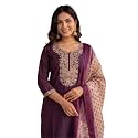 INDO ERA Women39s Silk Blend Embroidered Sequinned