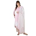 INDO ERA Women39s Straight Linen Floral Print