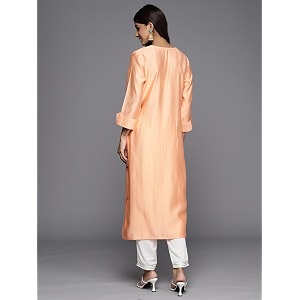 indo era women rayon regular straight kurta
