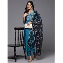 INDO ERA Women39s Viscose Embroidered Straight Kurta