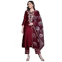 INDO ERA Women39s Viscose Embroidered Straight Kurta